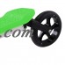 Jaxpety Green Y Flicker Scooter 3 Wheels Kids Drafting Kick Scooter for Boys/Girls Aged 5+   